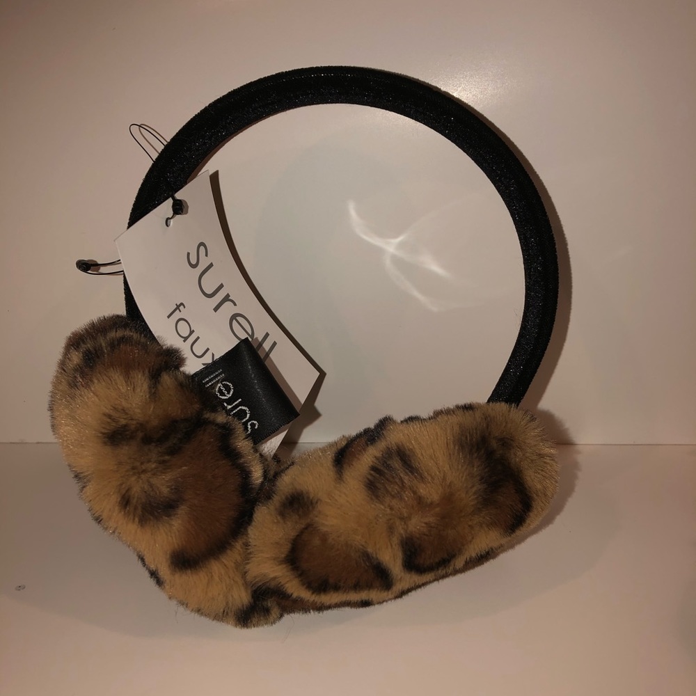 Surell Faux Fur Earmuff with Velvet Band